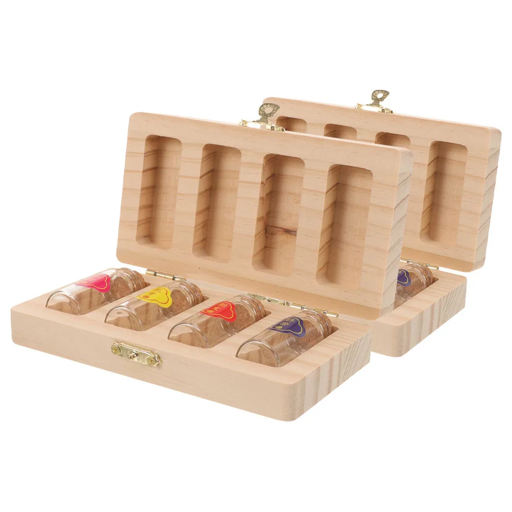 Baby Keepsake Box Wooden Fetal Hair Teeth Storage Glass Bottles Umbilical Cord First Haircut Newborn Souvenir Organizer
Baby Keepsake Box Wooden Fetal Hair Teeth Storage Glass Bottles Umbilical Cord First Haircut Newborn Souvenir Organizer