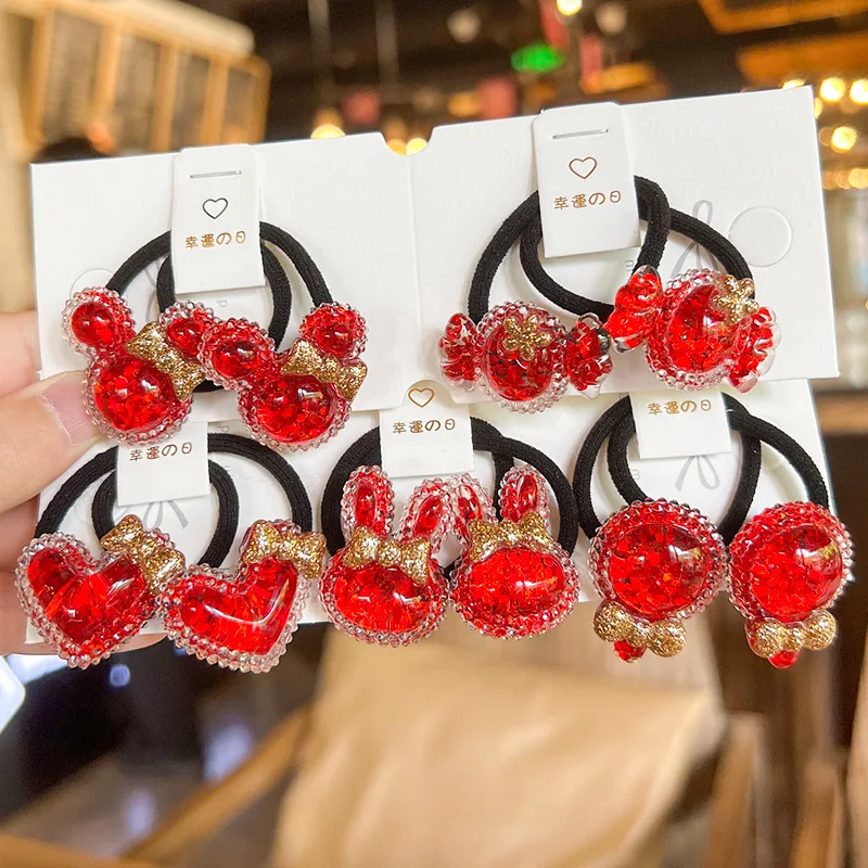 2PCS New Red Cartoon Candy Girls Kids Elastic Hair Bands Lovely Princess Hair Accessories Children Hair Ties Baby Headwear
2PCS New Red Cartoon Candy Girls Kids Elastic Hair Bands Lovely Princess Hair Accessories Children Hair Ties Baby Headwear