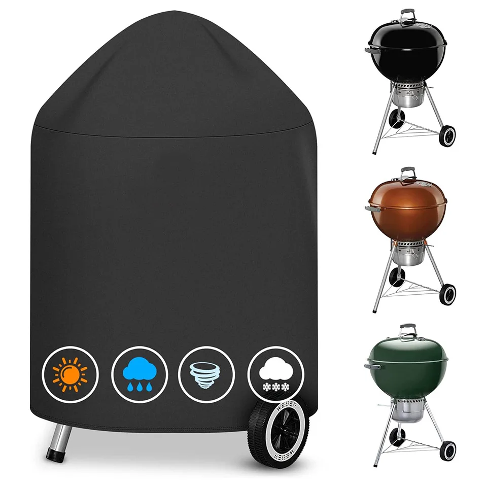 Waterproof BBQ Cover Outdoor Dustproof Snowproof Grill Cover Barbecue Protective Cover Black Heavy Duty Oxford Cloth
Waterproof BBQ Cover Outdoor Dustproof Snowproof Grill Cover Barbecue Protective Cover Black Heavy Duty Oxford Cloth