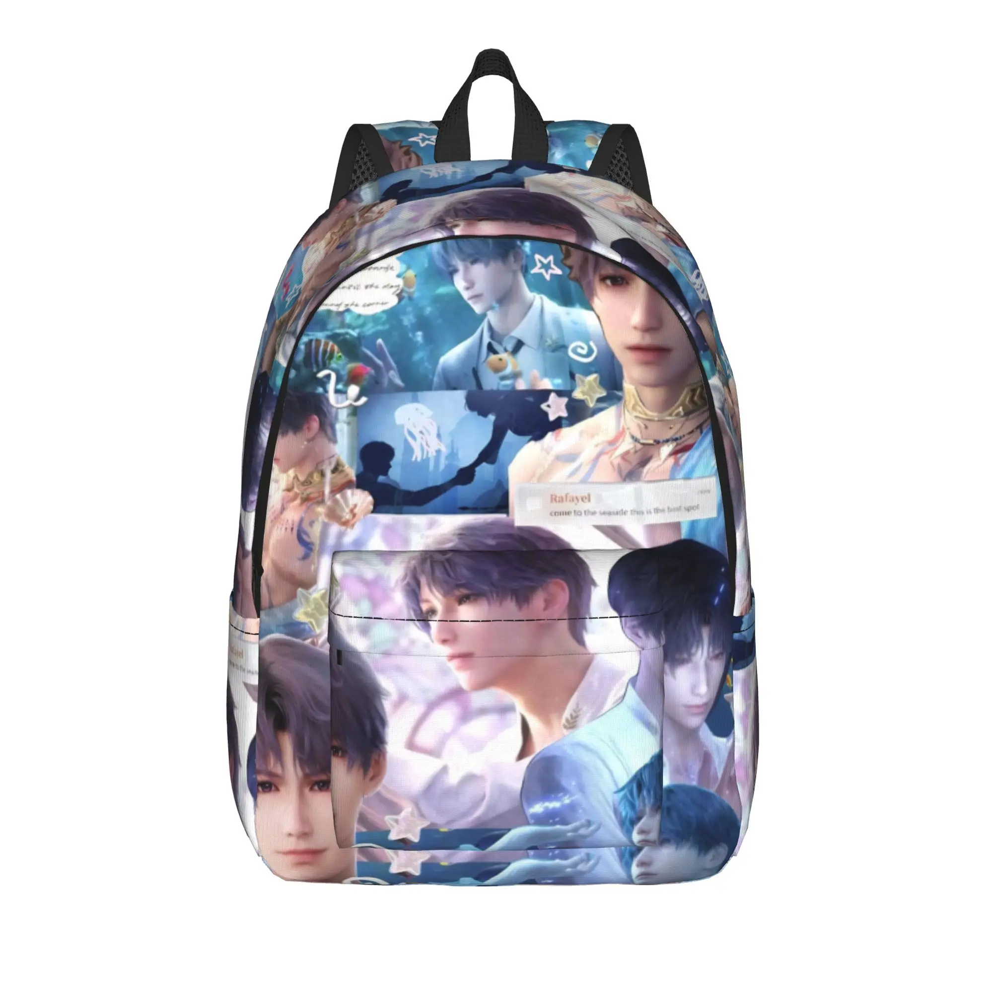 Rafayel Casual Backpack Sports High School Business Love and Deepspace Game Daypack for Men Women Laptop Computer Canvas Bags
Rafayel Casual Backpack Sports High School Business Love and Deepspace Game Daypack for Men Women Laptop Computer Canvas Bags