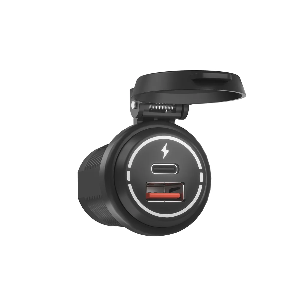 PD+USB Charger Socket Waterproof Marine QC3.0 USB Power Outlet for Marine, Boat, Motorcycle, Truck, Golf
PD+USB Charger Socket Waterproof Marine QC3.0 USB Power Outlet for Marine, Boat, Motorcycle, Truck, Golf