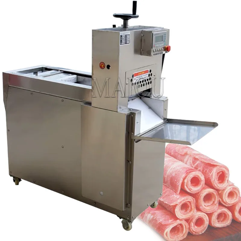 Electric meat slicer mutton roll freezing beef cutter lamb cutting machine stainless steel CNC double cut lamb roll machine
Electric meat slicer mutton roll freezing beef cutter lamb cutting machine stainless steel CNC double cut lamb roll machine