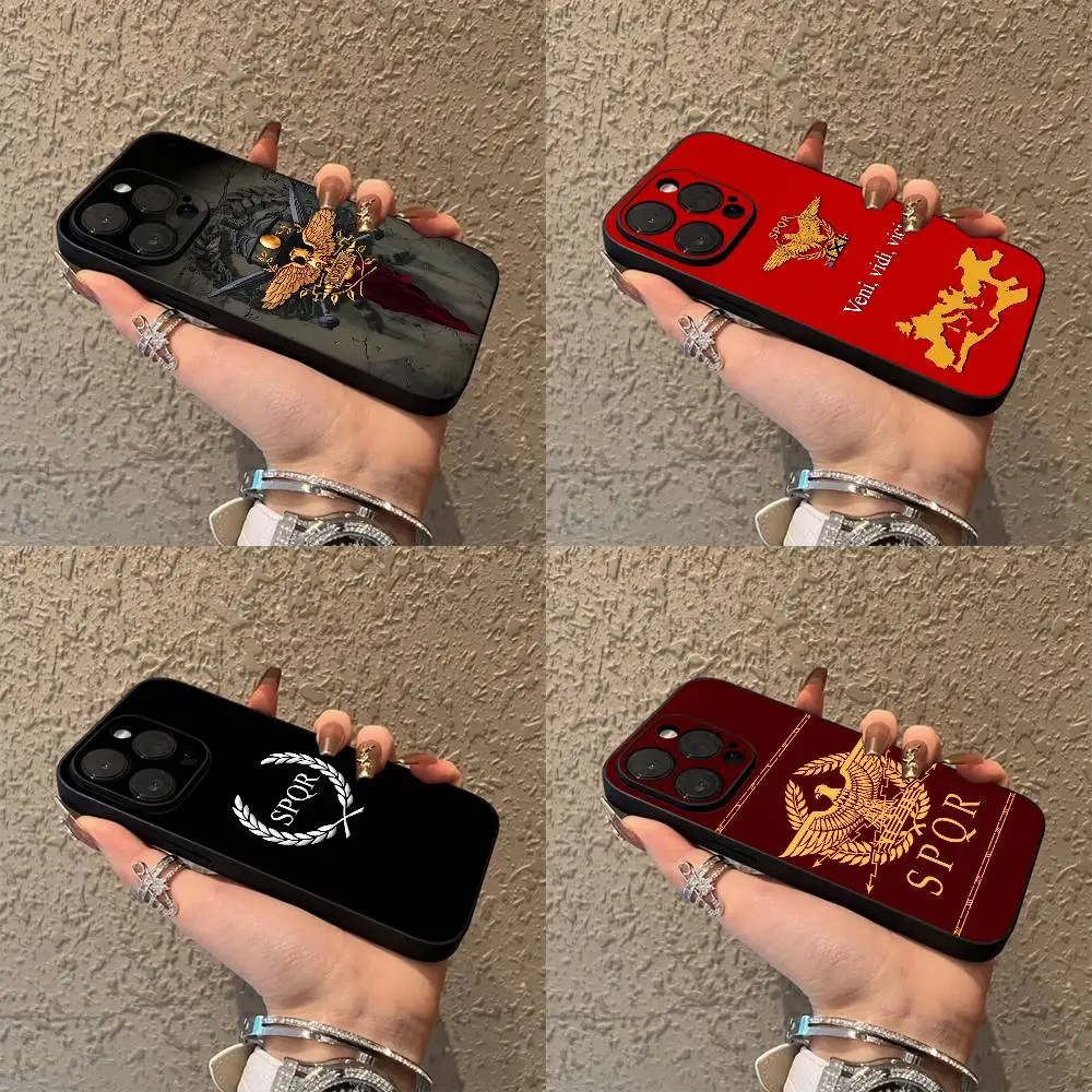 SPQR Roman Imperial Legion Logo Phone Case For iPhone 16,15,14,13,12,11,Pro,XS,Max,XR,Plus,E,SE4,Mini Black Soft Box
SPQR Roman Imperial Legion Logo Phone Case For iPhone 16,15,14,13,12,11,Pro,XS,Max,XR,Plus,E,SE4,Mini Black Soft Box