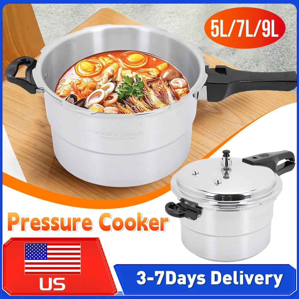 Алюминиевая утолщенная скороварка с пароваркой, бытовая, для газовых и индукционных плит, аксессуары
Алюминиевая утолщенная скороварка с пароваркой, бытовая, для газовых и индукционных плит, аксессуары 