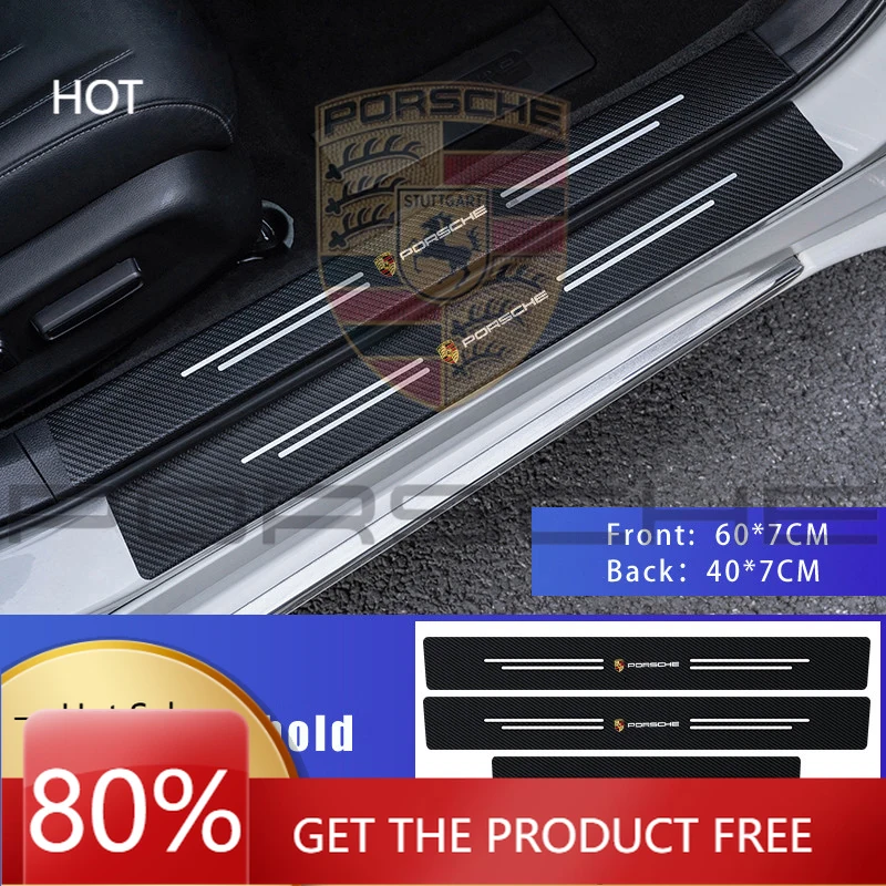 Наклейки на пороги и бампер из карбона для Porsche Cayenne, Panamera, Macan
Наклейки на пороги и бампер из карбона для Porsche Cayenne, Panamera, Macan