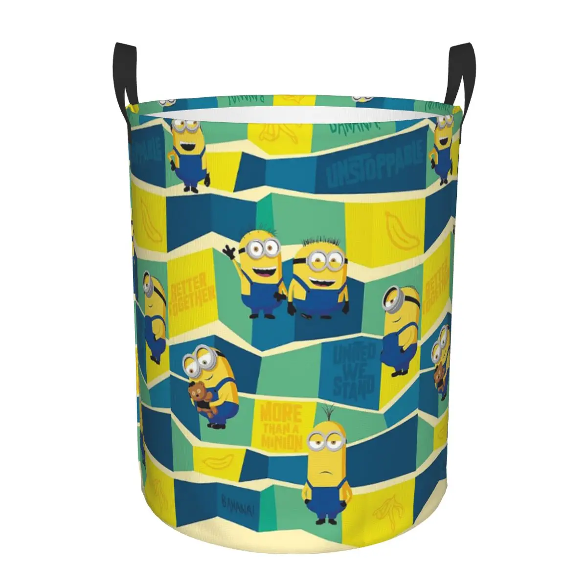 Custom M-Miniones Anime Laundry Basket Foldable Cartoon Manga Clothes Hamper for Toys Storage Bin
Custom M-Miniones Anime Laundry Basket Foldable Cartoon Manga Clothes Hamper for Toys Storage Bin