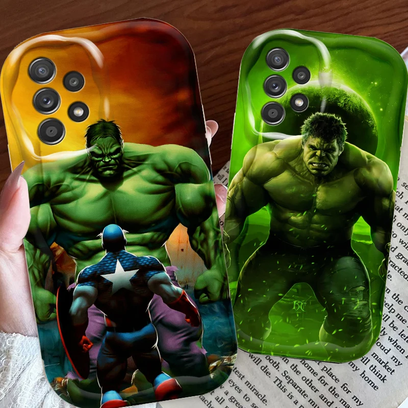 Hulk Marvel Hero For Samsung A55 A54 A53 A52 A35 A34 A33 A32 A25 A24 A23 A22 A21S A15 A13 A14 5G Wave Oil Cover Phone Case
Hulk Marvel Hero For Samsung A55 A54 A53 A52 A35 A34 A33 A32 A25 A24 A23 A22 A21S A15 A13 A14 5G Wave Oil Cover Phone Case