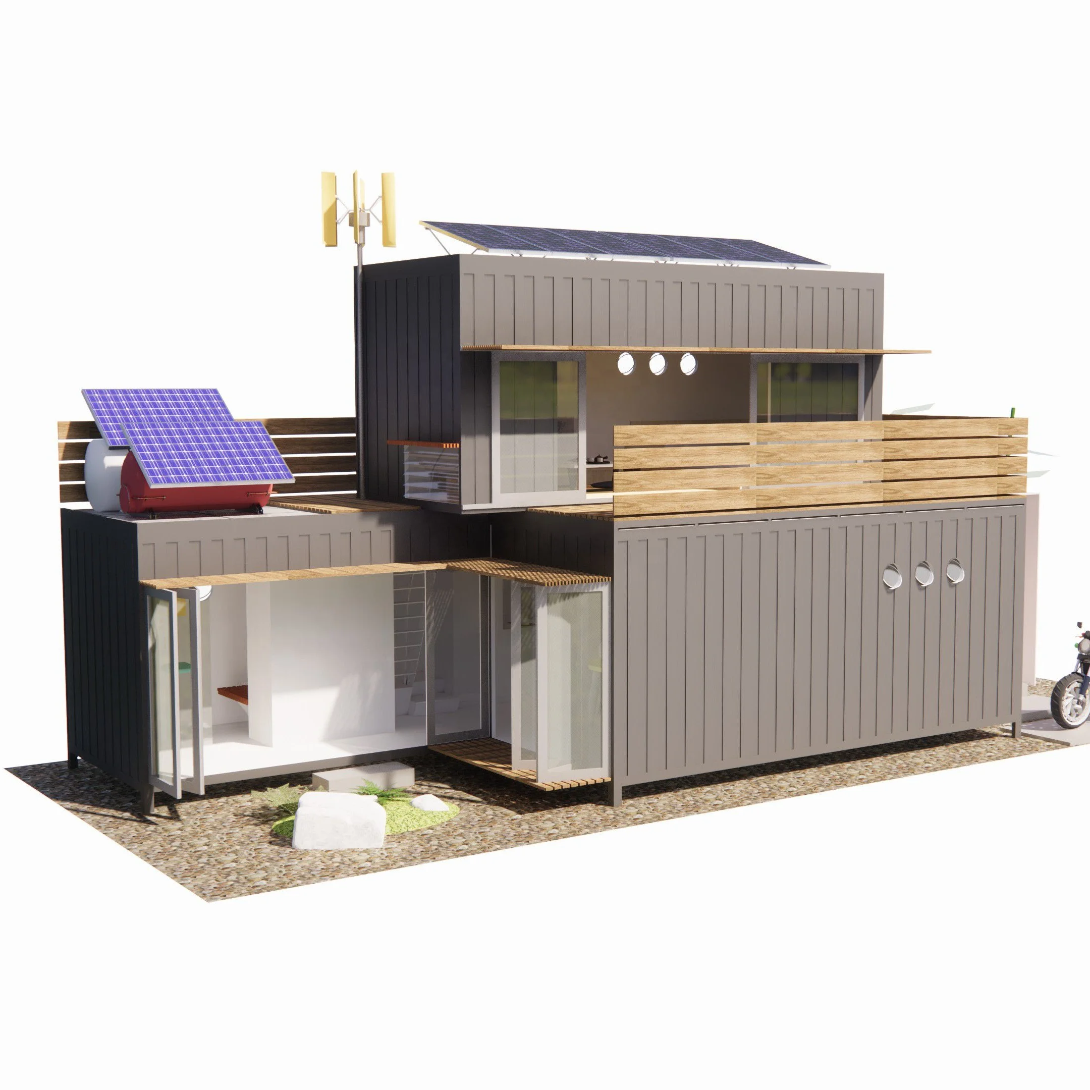 Prefab container house luxury design with bedroom kitchen and bathroom for hotel
Prefab container house luxury design with bedroom kitchen and bathroom for hotel