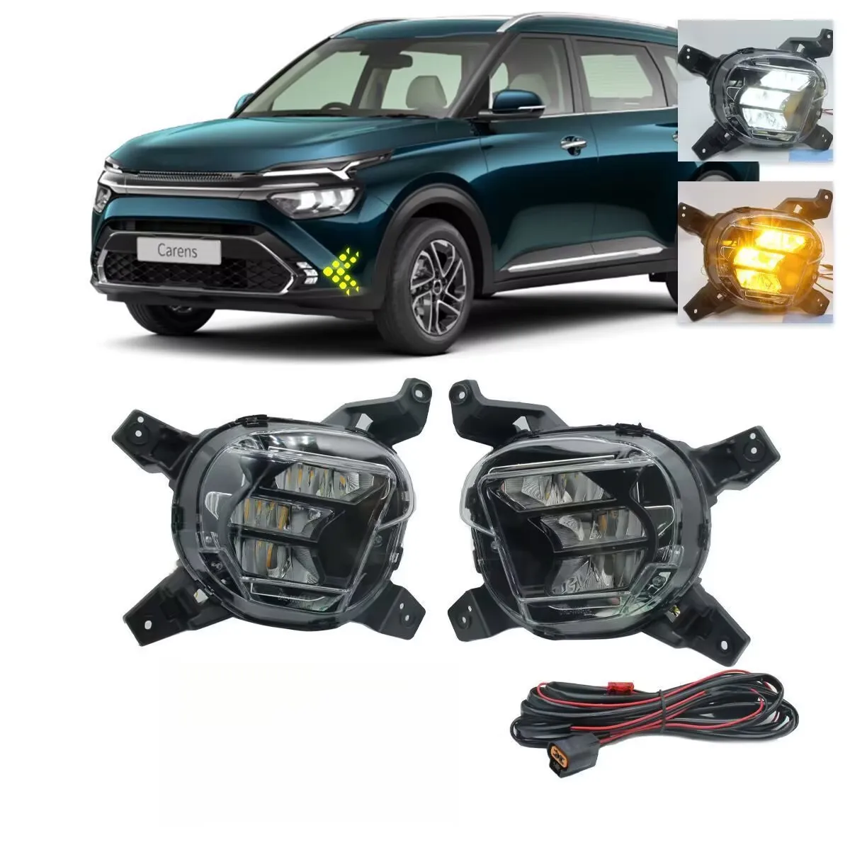 car styling headlamp for Kia carens daytime light 2023~2025y auto accessories LED headlight fog light
car styling headlamp for Kia carens daytime light 2023~2025y auto accessories LED headlight fog light