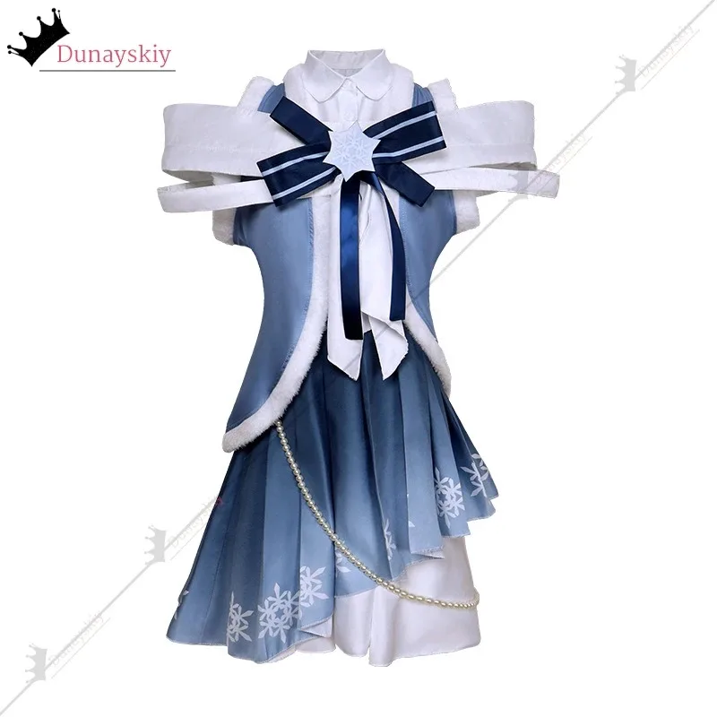 COSda@2025 Snow MIKUUU Cosplay Costume Lolita Pearl Accessory Dress Plush Vest Set Anime Christmas Winter Snow OutfitsCOSda@
COSda@2025 Snow MIKUUU Cosplay Costume Lolita Pearl Accessory Dress Plush Vest Set Anime Christmas Winter Snow OutfitsCOSda@