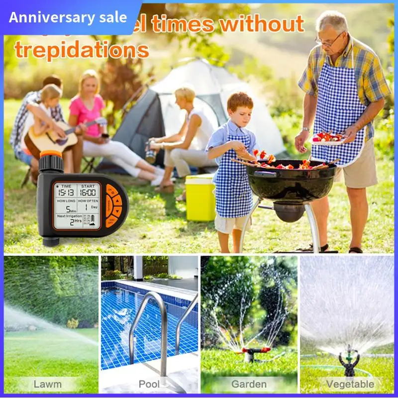 AD23-New LCD Display Water Timer Waterproof IP65 Home Garden Irrigation Rainfall Timer Automatic Controller System
AD23-New LCD Display Water Timer Waterproof IP65 Home Garden Irrigation Rainfall Timer Automatic Controller System