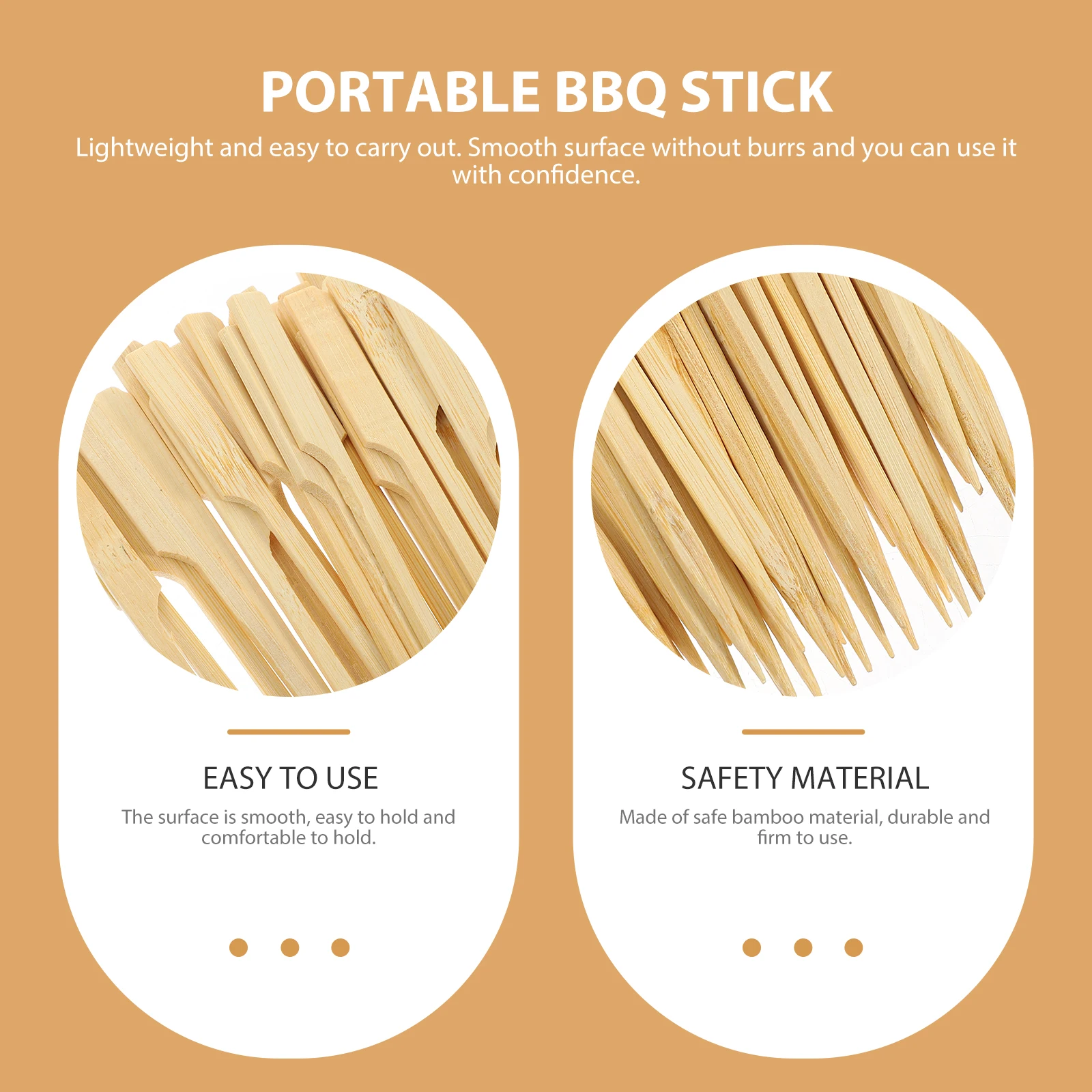 200Pcs Bamboo Skewers Durable Multi-Function Barbecue Sticks Perfect for Outdoor Party Camping Cooking Bamboo Skewer
200Pcs Bamboo Skewers Durable Multi-Function Barbecue Sticks Perfect for Outdoor Party Camping Cooking Bamboo Skewer