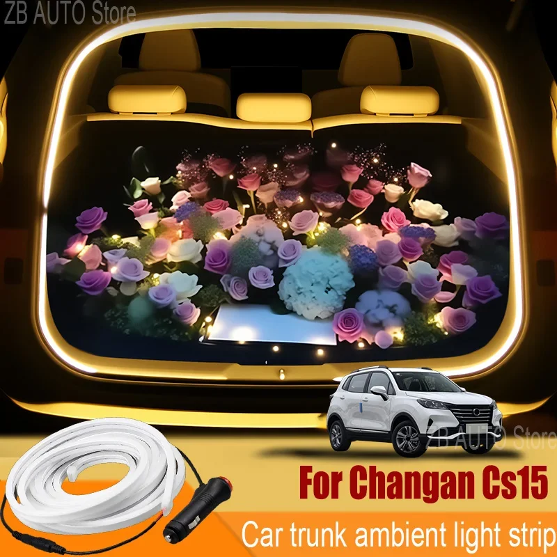 For changan Cs15 Automobile trunk ambient light automatic sensing car interior lighting with accessories
For changan Cs15 Automobile trunk ambient light automatic sensing car interior lighting with accessories