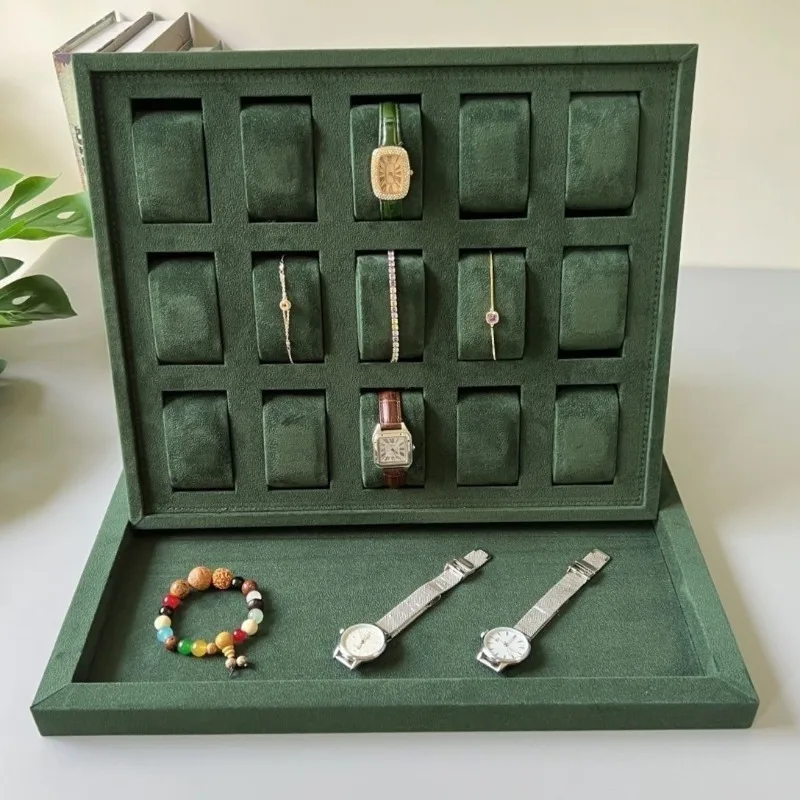 Counter Watch Display Tray Velvet Bracelet Displays Trays Luxury Jewelry Storage Packaging Props Home Necklace Organizer Plate
Counter Watch Display Tray Velvet Bracelet Displays Trays Luxury Jewelry Storage Packaging Props Home Necklace Organizer Plate