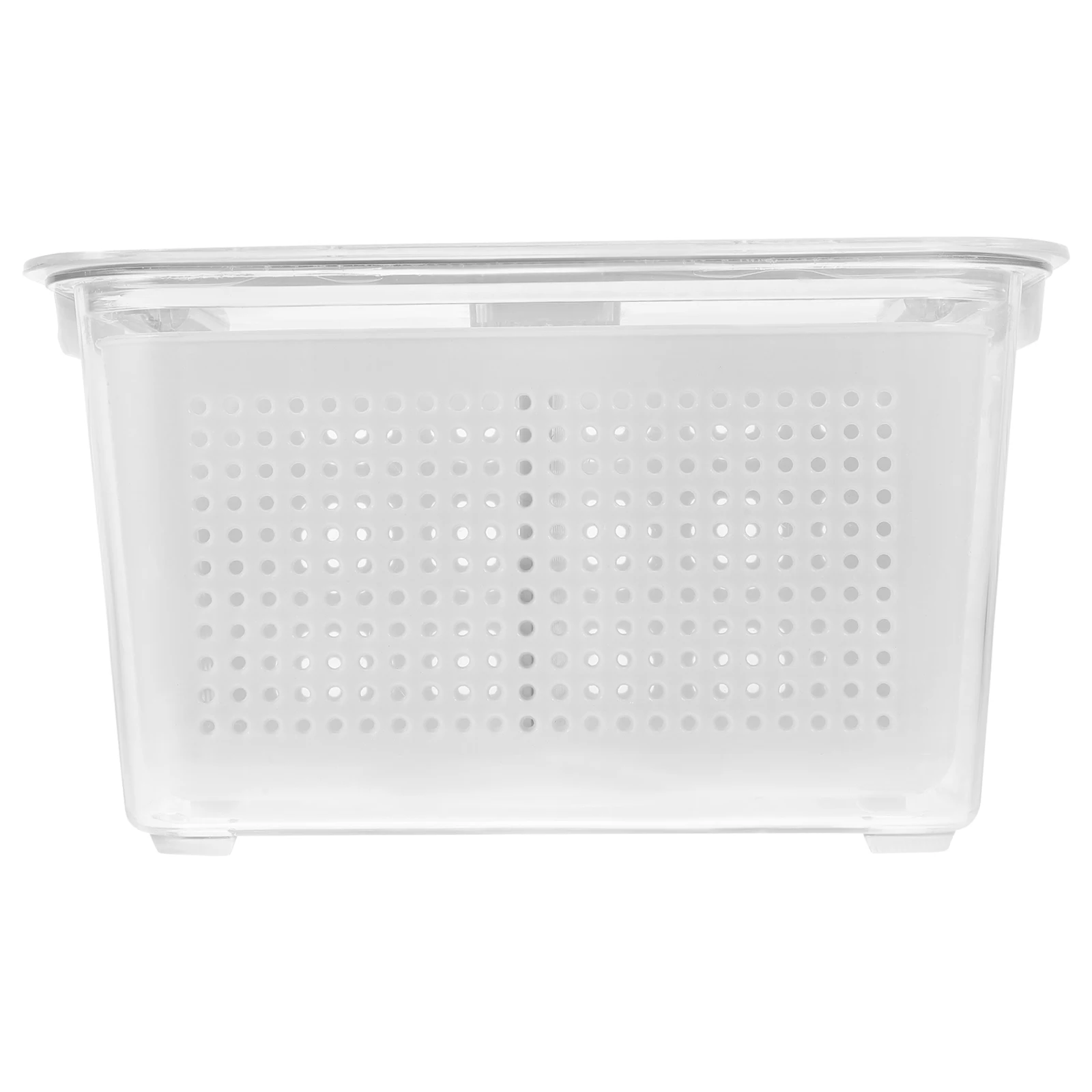 Sealed Crisper Storage Container Fruit Vegetable Box PP Material Air Vent Food Storage Box Sealing Container Widely Used
Sealed Crisper Storage Container Fruit Vegetable Box PP Material Air Vent Food Storage Box Sealing Container Widely Used