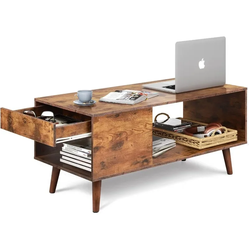 Coffee Table for Living Room,Wood Coffee Table with Storage,Mid-Century Modern Coffee Table with Drawer,Living Room
Coffee Table for Living Room,Wood Coffee Table with Storage,Mid-Century Modern Coffee Table with Drawer,Living Room
