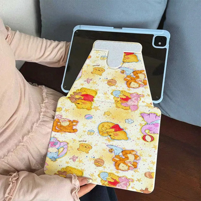 Disney Winnie The Pooh Cartoon Cute With Pen Slot Tablet Case For iPad Pro 11/12.9/13in 2018-2025 Air 11/13inch 2024-2026 M3 M4
Disney Winnie The Pooh Cartoon Cute With Pen Slot Tablet Case For iPad Pro 11/12.9/13in 2018-2025 Air 11/13inch 2024-2026 M3 M4
