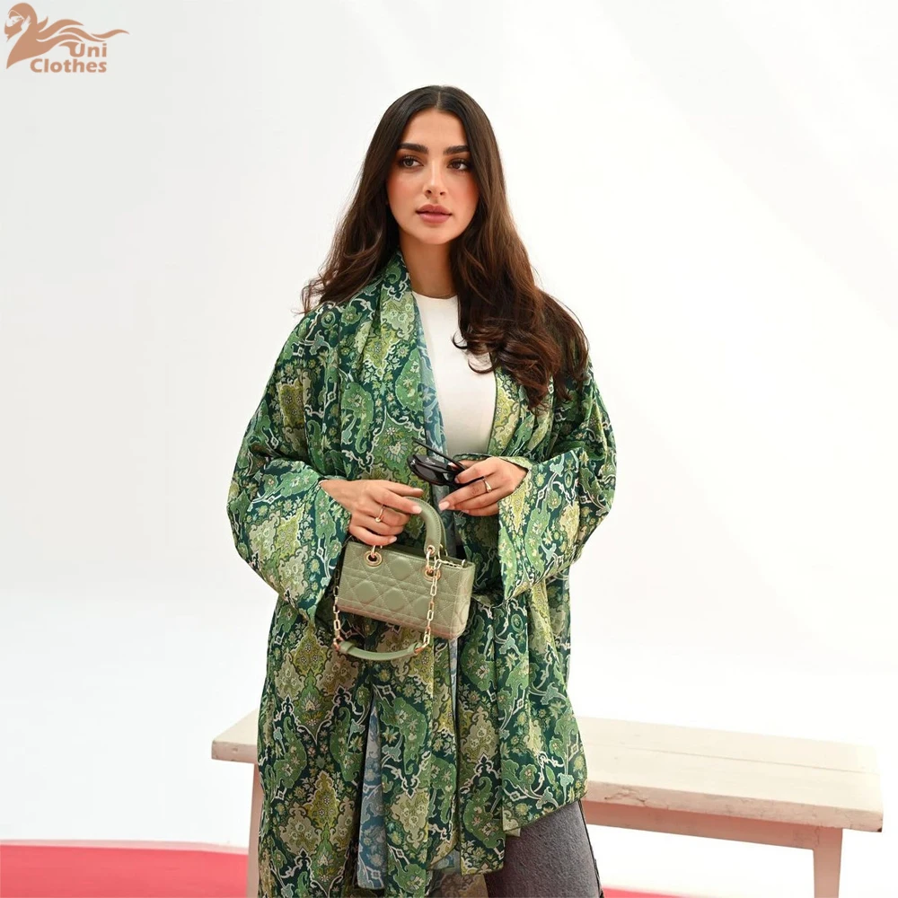 Ramadan Eid Green Khimar Kimono Abaya Dubai Muslim Prayer Clothes Women Hijab Kebaya Kaftan Islam Robe Arabe Femme Musulmane
Ramadan Eid Green Khimar Kimono Abaya Dubai Muslim Prayer Clothes Women Hijab Kebaya Kaftan Islam Robe Arabe Femme Musulmane
