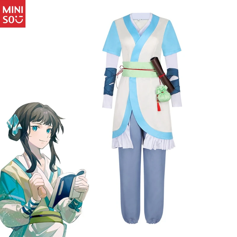 Miniso The Legend of Luo Xiaohei Косплей, аниме костюм Hanfu, наряд для ролевых персонажей 
Miniso The Legend of Luo Xiaohei Косплей, аниме костюм Hanfu, наряд для ролевых персонажей
