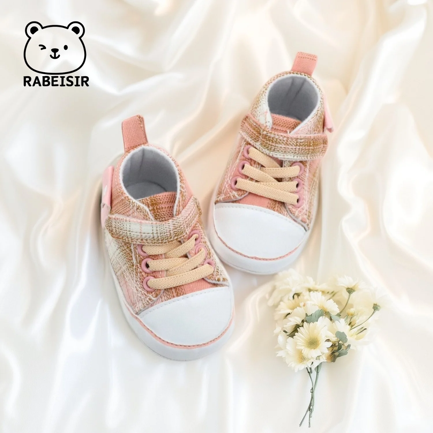 Baby canvas shoes, baby walking shoes, 6-12-18 months, checkered cloth shoes for boys and girls, soft sole, comfortable
Baby canvas shoes, baby walking shoes, 6-12-18 months, checkered cloth shoes for boys and girls, soft sole, comfortable