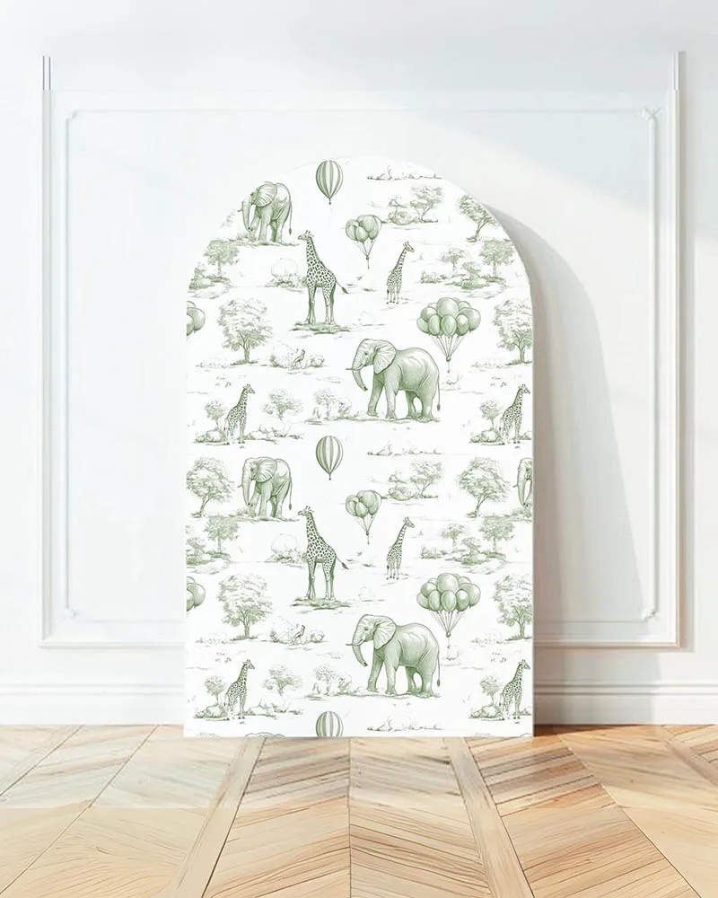 Mehofond Custom 2-Sided Green Pattern Animal Kids Birthday Party Baby Shower Covers Chiara Arch Wall Background Decor Backdrop
Mehofond Custom 2-Sided Green Pattern Animal Kids Birthday Party Baby Shower Covers Chiara Arch Wall Background Decor Backdrop