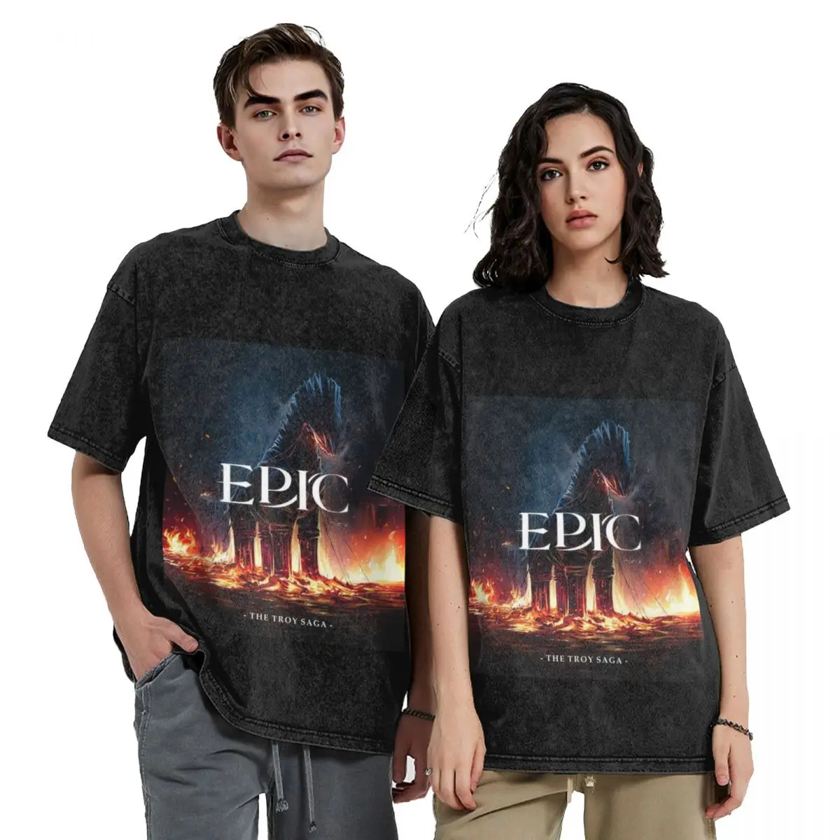 Epic the Musical: The Troy Saga (Jorge's Version) T-Shirt plus sizes man clothes heavyweights graphic t shirts men workout shirt
Epic the Musical: The Troy Saga (Jorge's Version) T-Shirt plus sizes man clothes heavyweights graphic t shirts men workout shirt