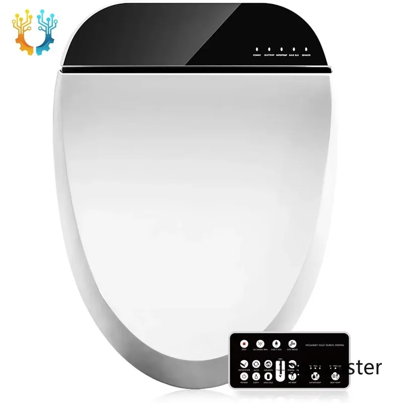 【2026】Electric Bidet Smart Toilet Seat,Endless Warm Water, Rear And Front Wash, LED Light, Quiet Operation, Black
【2026】Electric Bidet Smart Toilet Seat,Endless Warm Water, Rear And Front Wash, LED Light, Quiet Operation, Black