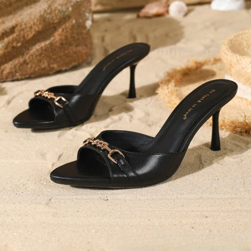 New Womens Sandals Exquisite Pointed Tip High Heeled Sandals for Woman Fashion Model Casual Shoes Designer Shoes Sandalias Mujer
New Womens Sandals Exquisite Pointed Tip High Heeled Sandals for Woman Fashion Model Casual Shoes Designer Shoes Sandalias Mujer
