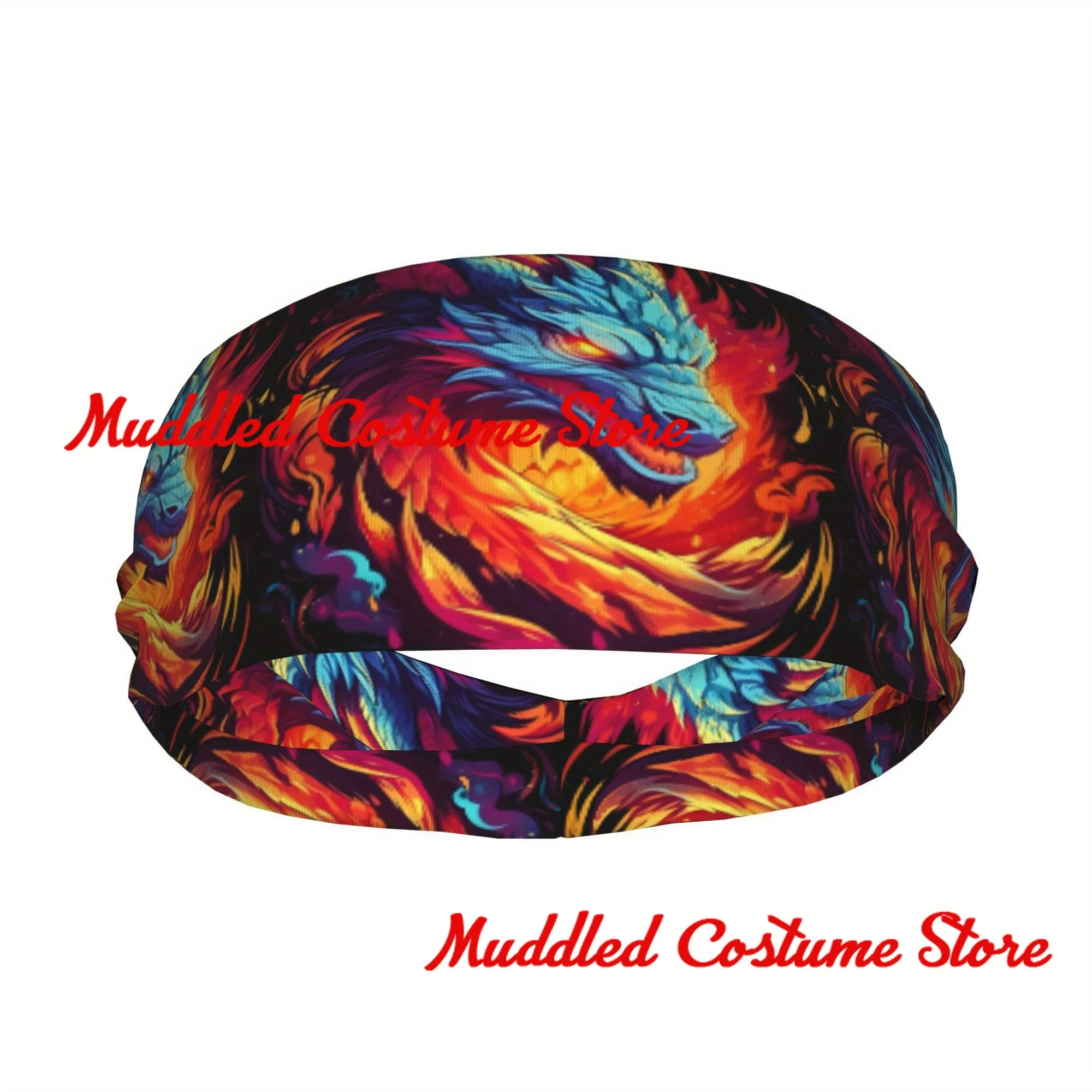 Спортивная повязка на голову унисекс с принтом дракона, эластичная повязка на голову для йоги и фитнеса, эластичная повязка на голову
Спортивная повязка на голову унисекс с принтом дракона, эластичная повязка на голову для йоги и фитнеса, эластичная повязка на голову