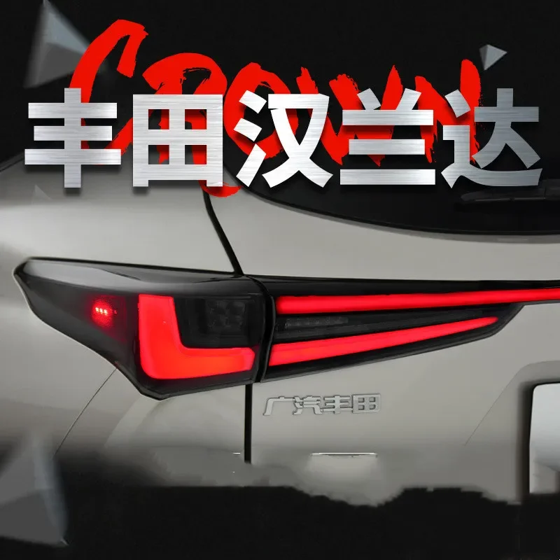 Автомобильные задние фонари для Toyota Highlander 20 22-2023, задний фонарь в сборе, Корона, светодиодный сквозной фонарь дальнего света, стоп-сигнал
Автомобильные задние фонари для Toyota Highlander 20 22-2023, задний фонарь в сборе, Корона, светодиодный сквозной фонарь дальнего света, стоп-сигнал