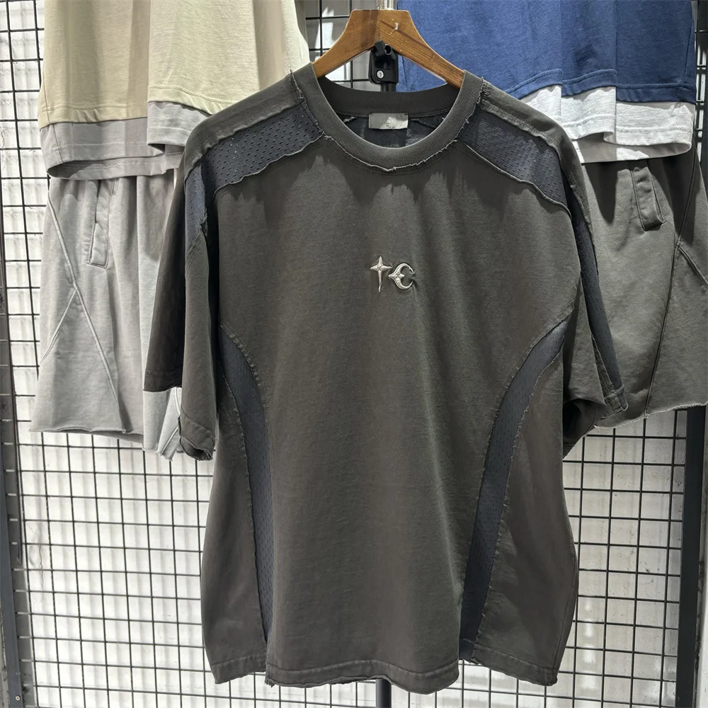 Дышащая футболка с вышитым логотипом American High Street Spliced Me, винтажная футболка Waed ex ort Sve
Дышащая футболка с вышитым логотипом American High Street Spliced Me, винтажная футболка Waed ex ort Sve