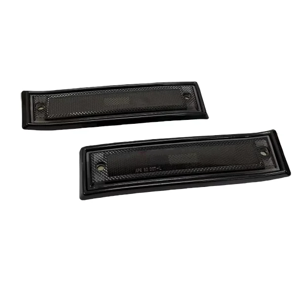 Black Lens With Black Trim Front Side Marker Light For Chevrolet GMC CK Pick Up Blazer Jimmy 1981-1991
Black Lens With Black Trim Front Side Marker Light For Chevrolet GMC CK Pick Up Blazer Jimmy 1981-1991