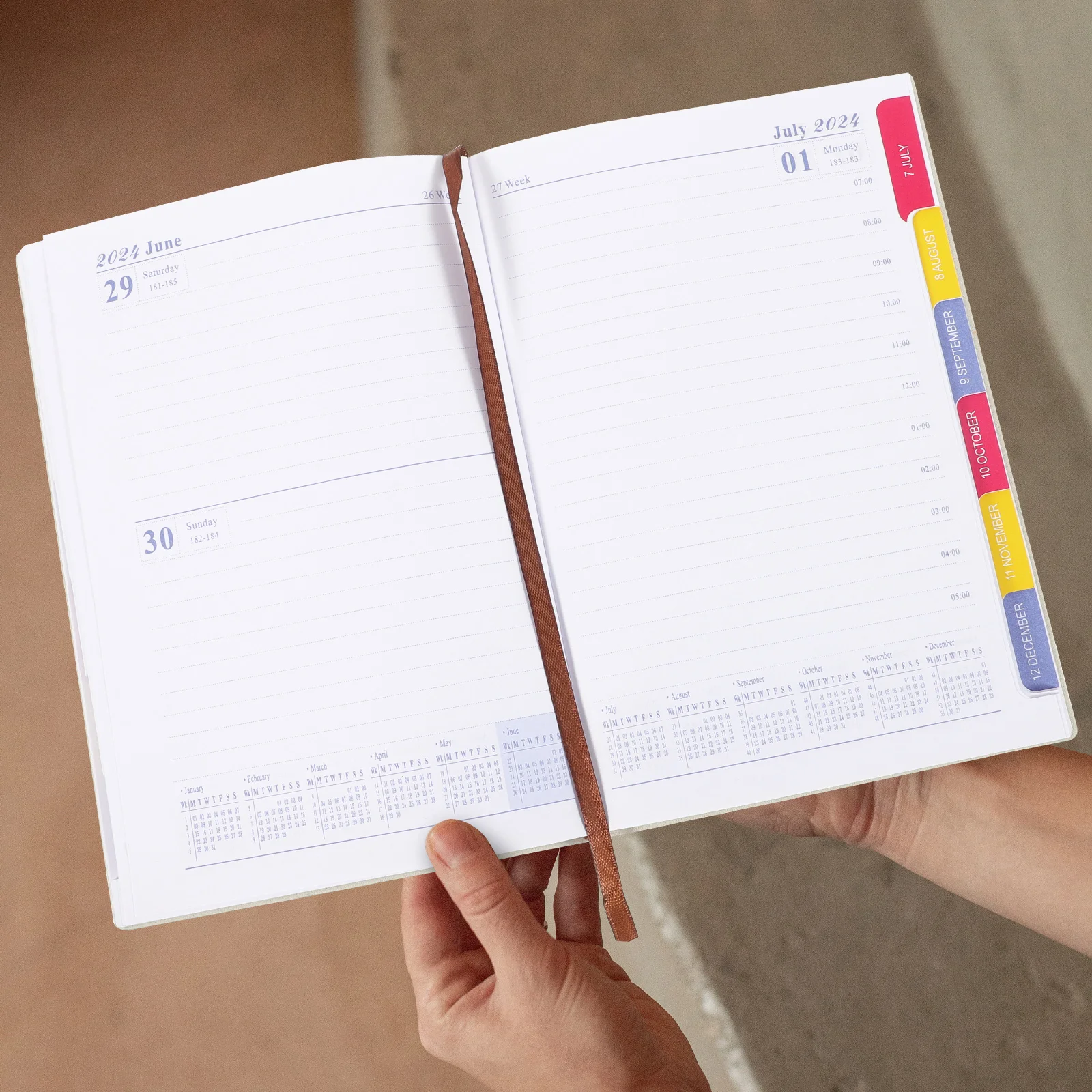 2024 Agenda Book Writing Year Notepad Daily Planner Journal Portable Office Accessory Notebooks
2024 Agenda Book Writing Year Notepad Daily Planner Journal Portable Office Accessory Notebooks