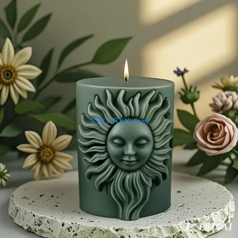 L8RC Embossed Cylinder Silicone Molds for Making Soap Gypsum Silicone Molds for Epoxy Resin Home Decoration
L8RC Embossed Cylinder Silicone Molds for Making Soap Gypsum Silicone Molds for Epoxy Resin Home Decoration