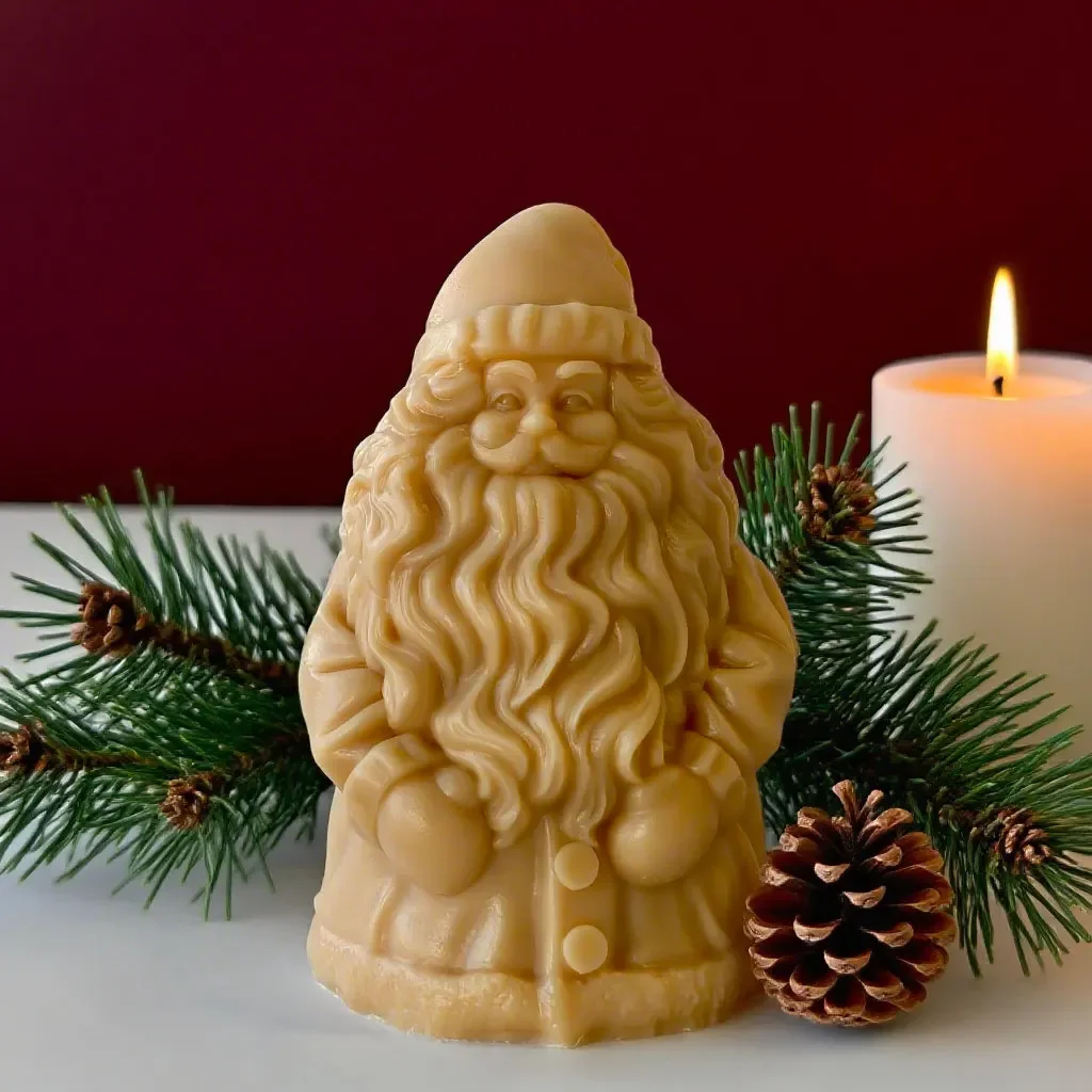 Santa Claus Candle Mould Christmas Decoration Silicone Candle Mould Concrete Mould 3D Creative Mould
Santa Claus Candle Mould Christmas Decoration Silicone Candle Mould Concrete Mould 3D Creative Mould