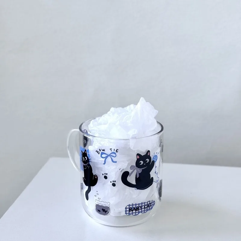 Cute Cat Glass,400ML High-value Handle Cartoon Glassware,Household Drinking Water Cup, Breakfast Milk Drinkware Christmas Gifts
Cute Cat Glass,400ML High-value Handle Cartoon Glassware,Household Drinking Water Cup, Breakfast Milk Drinkware Christmas Gifts