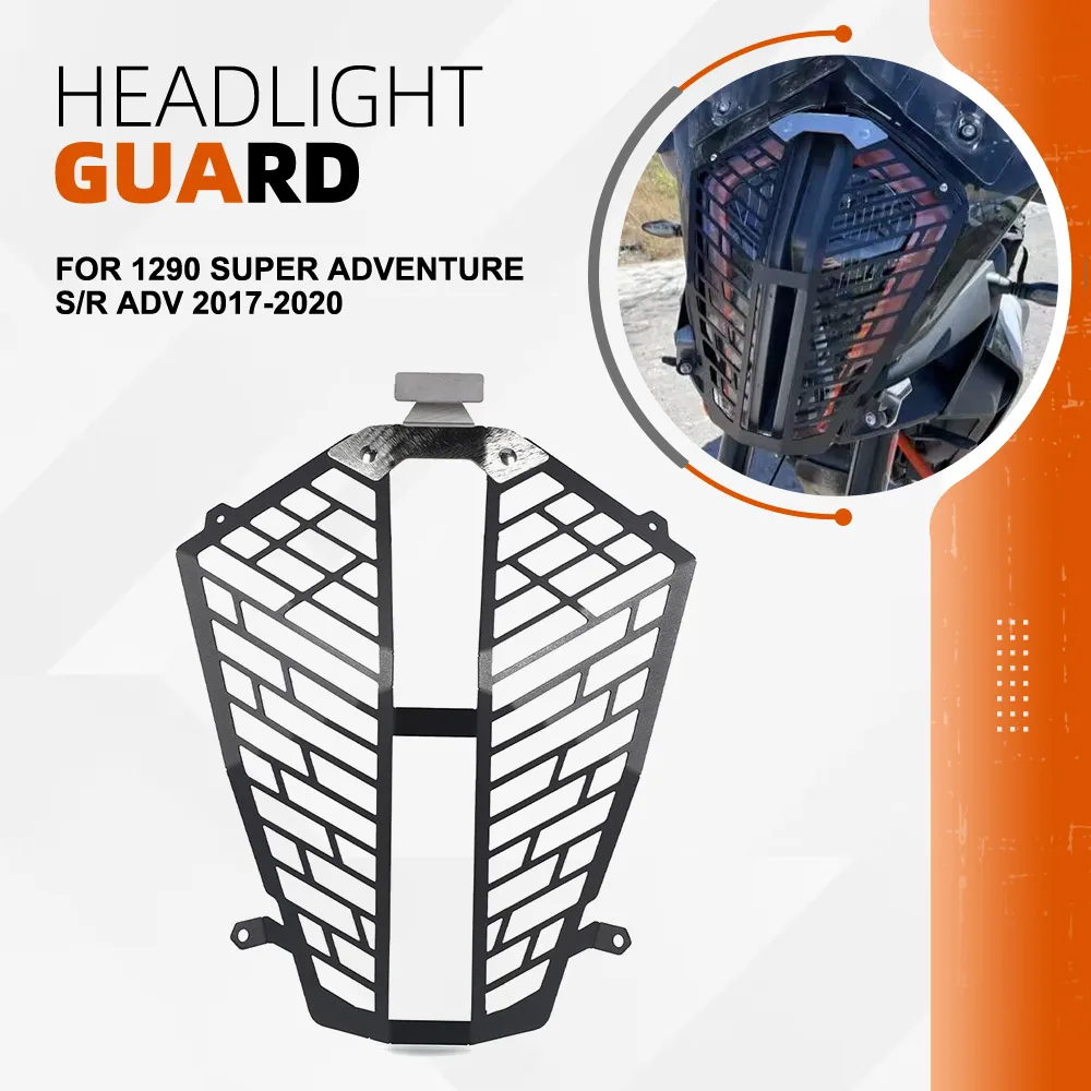 Headlight Guard FOR 1290 SUPER ADVENTURE S/R ADV 2017 2018 2019 2020 Motorcycle Headlamp Grill Head Light Protections Cover
Headlight Guard FOR 1290 SUPER ADVENTURE S/R ADV 2017 2018 2019 2020 Motorcycle Headlamp Grill Head Light Protections Cover