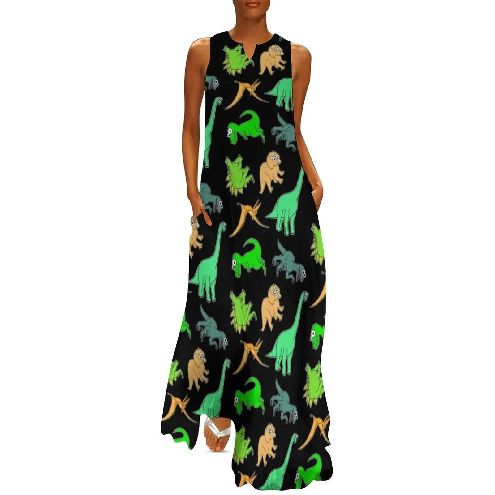 Cute Dinosaurs - on black Long Dress dress for women 2025 Bride dresses elegant chic wedding evening dresses
Cute Dinosaurs - on black Long Dress dress for women 2025 Bride dresses elegant chic wedding evening dresses