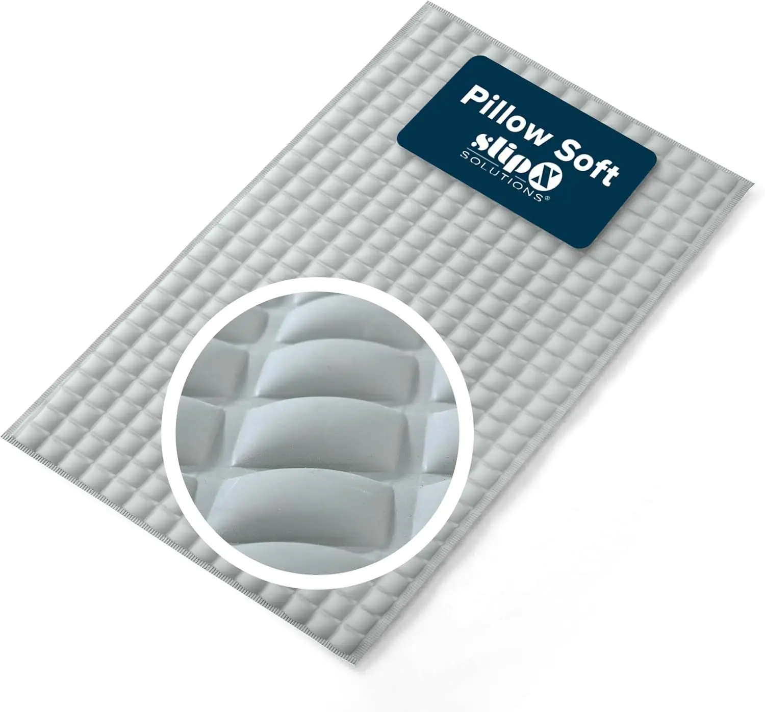 Non-Slip Cushioned Bath Mat with 700 Air-Filled Pillows, Soft Shower Mat, Strong Suction Cups in Gray
Non-Slip Cushioned Bath Mat with 700 Air-Filled Pillows, Soft Shower Mat, Strong Suction Cups in Gray