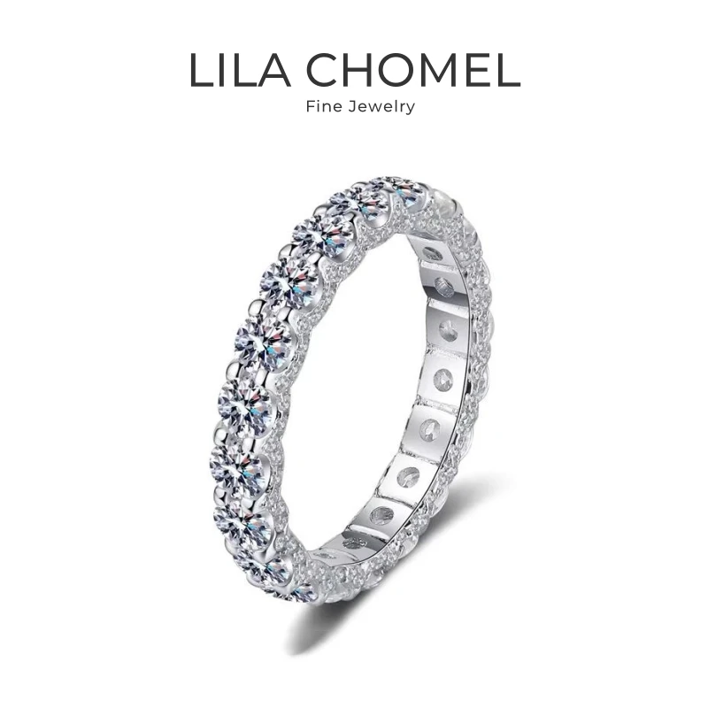 Women 18K White Gold Wedding Band 2.1CT Moissanite Diamond PT950 Platinum Girlfriend Birthday Gift Rings Valentine's Day Jewelry
Women 18K White Gold Wedding Band 2.1CT Moissanite Diamond PT950 Platinum Girlfriend Birthday Gift Rings Valentine's Day Jewelry