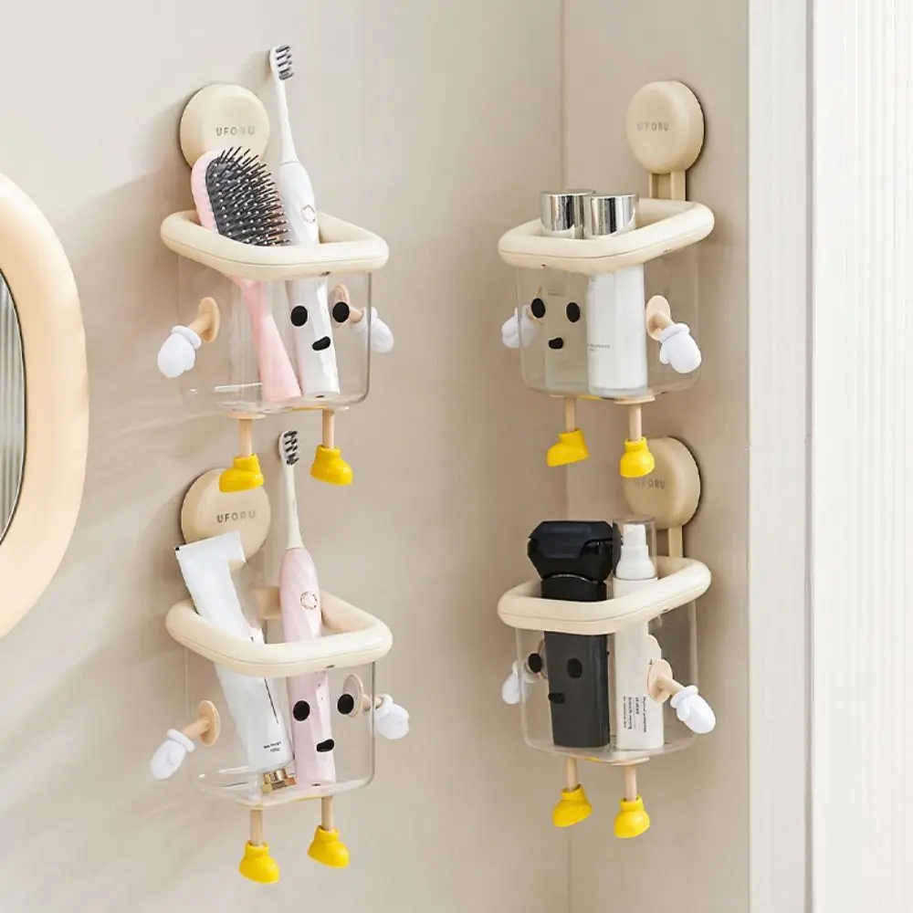 Adjustable Plastic Storage Rack Multi-Functional No Drilling Storage Box Space Saving Durable Bathroom Shelf Household
Adjustable Plastic Storage Rack Multi-Functional No Drilling Storage Box Space Saving Durable Bathroom Shelf Household