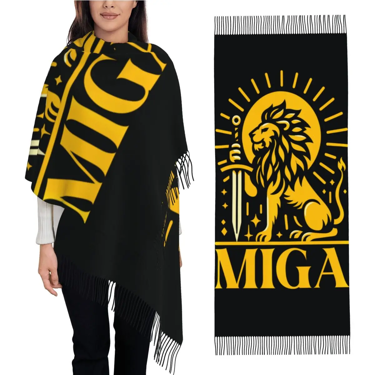 Unisex Scarf Keep Warm Make Iran Great Again Head Scarves with Long Tassel Fashion Shawls and Wraps Winter Designer Bufanda
Unisex Scarf Keep Warm Make Iran Great Again Head Scarves with Long Tassel Fashion Shawls and Wraps Winter Designer Bufanda