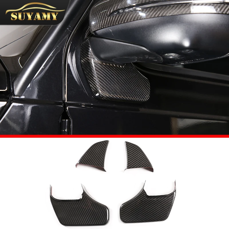 For Mercedes-Benz G-Class W463 19-20 Rearview Mirror Cover Shell Base Decoration Trim Sticker Real Carbon Fiber Car Accessories
For Mercedes-Benz G-Class W463 19-20 Rearview Mirror Cover Shell Base Decoration Trim Sticker Real Carbon Fiber Car Accessories