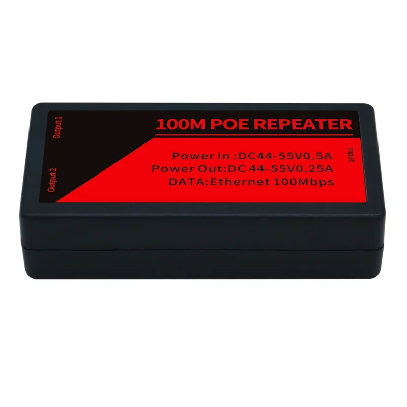 A25P 100Mbps Poe Extender 1 To 2 Port POE Extender For IP Camera AP For NVR Max 100M Transmission Extension
A25P 100Mbps Poe Extender 1 To 2 Port POE Extender For IP Camera AP For NVR Max 100M Transmission Extension