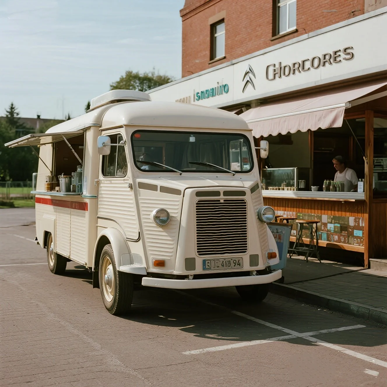 2025 Electric Vintage Citroen Food Trailer, Food Truck, Food Van Mobile Kitchen for Hot Dog Buger, Icecream Truck in Sale
2025 Electric Vintage Citroen Food Trailer, Food Truck, Food Van Mobile Kitchen for Hot Dog Buger, Icecream Truck in Sale