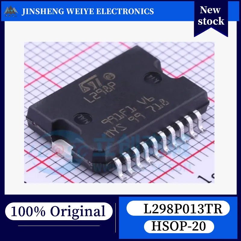 (1/10 piece) L298P013TR L298P HSOP-20 Dual Full Bridge Motor Driver Chip, 100% New, Original, In Stock, Chipset
(1/10 piece) L298P013TR L298P HSOP-20 Dual Full Bridge Motor Driver Chip, 100% New, Original, In Stock, Chipset