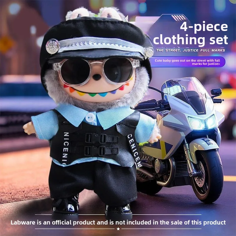 17cm Explosions Pull Bubu Baby Clothes Uniform Suit 123rd Generation Clothes Spot Tide Play Vinyl Plush Doll Dress. Doll Clothes
17cm Explosions Pull Bubu Baby Clothes Uniform Suit 123rd Generation Clothes Spot Tide Play Vinyl Plush Doll Dress. Doll Clothes