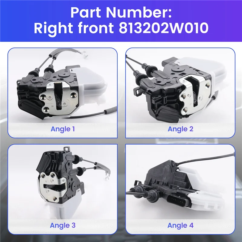 Door Lock Actuator Door Lock Actuator Latch Motor For Hyundai Santa Fe 2012-2016-A65M
Door Lock Actuator Door Lock Actuator Latch Motor For Hyundai Santa Fe 2012-2016-A65M