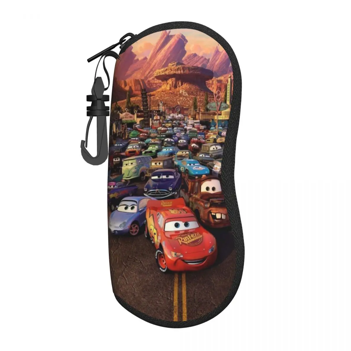 Disney Pixar Cars Lightweight Portable Glasses Pouch - Soft Shell Case with Zipper Closure for Sunglasses and Reading Glasses
Disney Pixar Cars Lightweight Portable Glasses Pouch - Soft Shell Case with Zipper Closure for Sunglasses and Reading Glasses