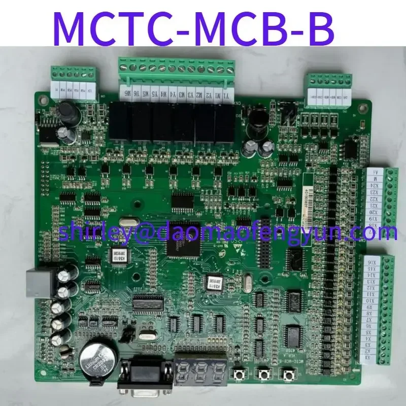Used Elevator 3000 motherboard MCTC-MCB-B
Used Elevator 3000 motherboard MCTC-MCB-B